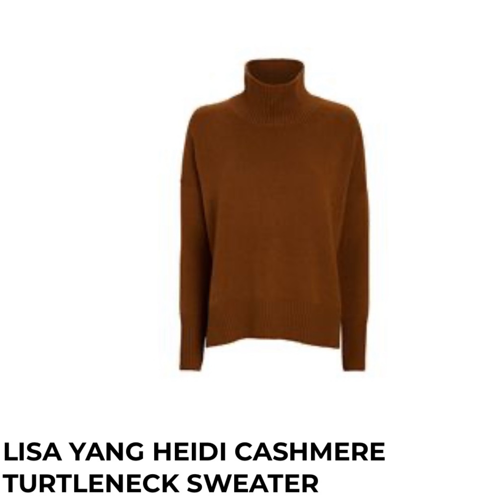 LISA YANG HEIDI CASHMERE
TURTLENECK SWEATER
